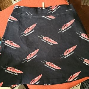 Maison Kitsune A-line cotton Skirts❣